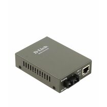 Медиаконвертер D-Link с 1 портом 10/ 100Base-TX и 1 портом 100Base-FX с разъемом SC для многомодового оптического кабеля (до 2 км)