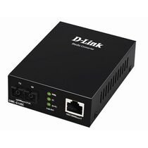 Медиаконвертер D-Link DMC-G10SC с 1 портом 100/ 1000Base-T и 1 портом 1000Base-LX с разъемом SC для одномодового оптического кабеля (до 10 км)