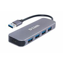 Разветвитель USB D-Link DUB-1340 USB 3.0, 4 порта (DUB-1340/ D1A) 1 порт с поддержкой режима быстрой зарядки