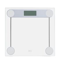 Весы напольные электронные BQ BS1012 белый (точность измерения: 100 г, материал - стекло, предел взвешивания - 180 кг)