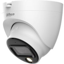 Видеокамера аналоговая 2 Mp уличная Dahua купольная, f: 2.8 мм, 1920*1080, LED:20 м (DH-HAC-HDW1239TLQP-LED-0280B)