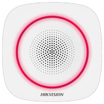 Беспроводной внутренний оповещатель (сирена) красный Hikvision (DS-PS1-II-WE(R))
