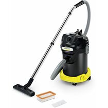 Пылесос Karcher AD 4 Premium желтый (600 Вт,  мощность всасывания - 150 Вт,  уборка: сухая,  пылесборник: контейнер)