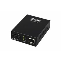 Медиаконвертер D-link DMC-F02SC с 1 портом 10/ 100Base-TX и 1 портом 100Base-FX с разъемом SC для многомодового оптического кабеля (до 2 км)