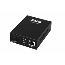 Медиаконвертер D-link DMC-F15SC с 1 портом 10/ 100Base-TX и 1 портом 100Base-FX с разъемом SC для одномодового оптического кабеля (до 15 км)