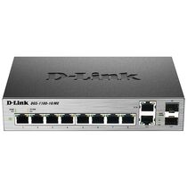 Управляемый коммутатор 08 портов: D-Link DGS-1100-10/ ME (8х10/ 100/ 1000 Мбит/ с,2хSFP) 2 уровня