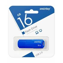 Флеш-накопитель Smartbuy 16Gb USB2.0 CLUE Синий (SB16GBCLU-BU)