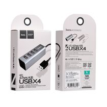 HOCO HB1 Line USB 2.0, 4 порта (6957531038139)