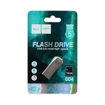 Флеш-накопитель HOCO 16Gb USB2.0 UD4 Intelligent Серебристый (6957531099888)