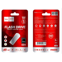 Флеш-накопитель HOCO 32Gb USB2.0 UD4 Intelligent Серебристый (6957531099871)