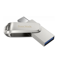 Флеш-накопитель Sandisk 64Gb USB 3.1/ Type-C Ultra Dual Drive Luxe Серебристый (SDDDC4-064G-G46)