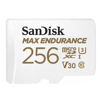 Карта памяти microSDXC 256Gb Sandisk UHS-I (U3) V30 Max Endurance без адаптера (SDSQQVR-256G-GN6IA)