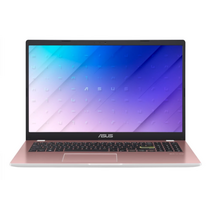 Ноутбук Asus 15,6"/ Intel Celeron N4020 (1.1GHz до 2.6GHz)/ 4Гб/ SSD 256Гб/ Intel UHD Graphics (1366x768) TN/ No ODD/ Без ОС/ Розовый  E510MA-BR910 (90NB0Q62