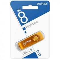 Флеш-накопитель Smartbuy 8Gb USB2.0 Twist Желтый (SB008GB2TWY)