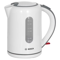 Чайник электрический Bosch TWK7601 белый (2200 Вт, объем - 1.7 л, корпус: пластиковый)