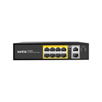 Неуправляемый POE-коммутатор 11 портов Netis P110GH ( 8x100Мбит/ с 2x1Гбит/ с, 1xSFP, 8xPOE, PoE‑бюджет 120 Вт) корпус - металл