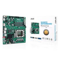 Материнская плата Asus LGA1700: Pro H610T D4-CSM [H610, 2*DDR4, 2*Sata3, 1*M.2, 5*USB3, DisplayPort, HDMI, miniITX]