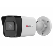 Видеокамера IP 4 Mp уличная HiWatch цилиндрическая, f: 2.8 мм, 2560*1440, ИК: 30 м (DS-I400(D) (2.8 mm))