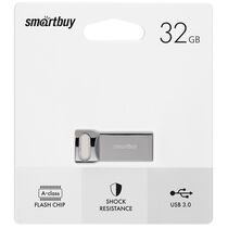 Флеш-накопитель Smartbuy 32Gb USB3.0 M2 Metal Серебристый (SB32GBM2)