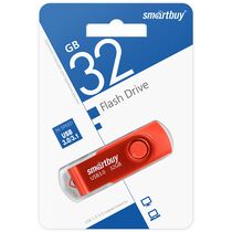 Флеш-накопитель Smartbuy 32Gb USB3.0 Twist Красный (SB032GB3TWR)