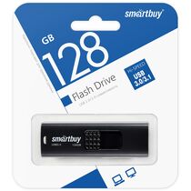Флеш-накопитель Smartbuy 128Gb USB3.0 Fashion Черный (SB128GB3FSK)