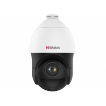 Видеокамера IP 2 Mp уличная HiWatch купольная, f: 5.0-75 мм, 1920*1080, ИК: 100 м, карта до 256 Gb, поворотная (DS-I215(D))