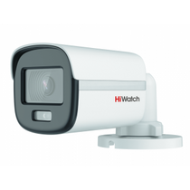 Видеокамера IP 2 Mp уличная HiWatch цилиндрическая, f: 3.6 мм, 1920*1080, LED:20 м, карта до 256 Gb, микрофон (DS-T200L(B) (3.6 mm))