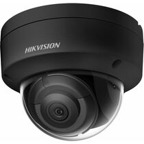 Видеокамера IP 8 Mp уличная Hikvision купольная, f: 2.8 мм, 3840*2160, ИК: 30 м, антивандальная, карта до 256 Gb (DS-2CD2183G2-IS(BLACK)(2.8MM))