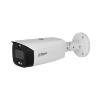 Видеокамера IP 8 Mp уличная Dahua цилиндрическая, f: 2.7-13.5 мм, 3840*2160, ИК: 50 м, LED:40 м, карта до 256 Gb, микрофон (DH-IPC-HFW3849T1P-ZAS-PV)