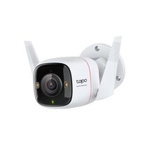 Видеокамера IP 4 Mp уличная TP-Link цилиндрическая, f: 4.58 мм, 2688*1520, карта до 512 Gb, Wifi, микрофон (Tapo C325WB)