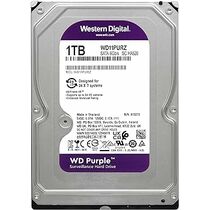 Жесткий диск HDD 3.5" SATA: 1000 Гб WD Purple [5400 rpm, 64 Мб, Sata 3 (6 Gbit/ s)] WD11PURZ