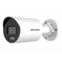 Видеокамера IP 4 Mp уличная Hikvision цилиндрическая, f: 2.8 мм, 2688*1520, LED:40 м, карта до 512 Gb, микрофон (DS-2CD2047G2H-LIU(2.8MM))