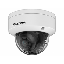 Видеокамера IP 8 Mp уличная Hikvision купольная, f: 2.8 мм, 3840*2160, ИК: 30 м, антивандальная, карта до 512 Gb, микрофон (DS-2CD2187G2H-LISU(2.8MM))