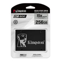 Твердотельный накопитель SSD 2.5" SATA: 256 ГБ Kingston KC600 TLC [Скорость чтения/ записи: 500 МБ/ с/ 550 МБ/ с] SKC600/ 256G