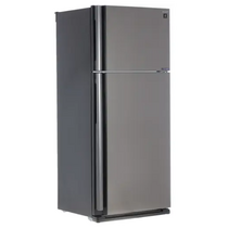 Холодильник Sharp SJXE59PMSL серебристый, No Frost,  185 см, ширина 80, A++, нулевая зона да