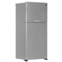Холодильник Sharp SJXG55PMSL серебристый, No Frost,  187 см, ширина 82, A++, дисплей да, нулевая зона да