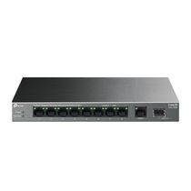 Неуправляемый POE-коммутатор 10 портов TP-Link SMB LS1210GP ( 9x1Гбит/ с, 1xSFP, 8xPOE, PoE‑бюджет 61 Вт) корпус - металл