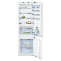 Холодильник Bosch KIS87AF30U белый,  полновстраиваемый, автомат. размораивание, морозильн.Low Frost 177.2 см, ширина 55.8, A++, дисплей, нулевая зона,