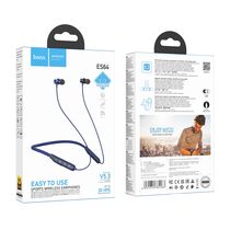 Беспроводные наушники HOCO ES64 Easy Sound, Bluetooth, внутриканальные, синий (6931474784483)