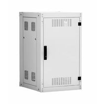 Шкаф напольный телекоммуникационный 19" 18U, Ш600*В974*Г600, передняя дверь - металл, серый (EC-FZ-186060-MMM-GY)
