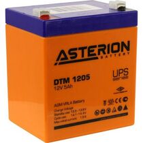 АКБ 12 V 5,0 Ah Asterion DTM 1205 для использования в ИБП.