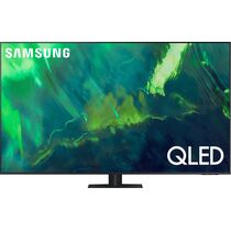 Телевизор 55" Samsung QE55Q70BAUXCE QLED, Smart TV, 4K Ultra HD, 120 Гц, T2/ C/ S2, HDMI х4, USB х2, звук 2х10 Вт, темно серый