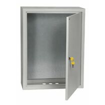 Шкаф навесной с монтажной панелью ЩМП-3-0, Ш500xВ650xГ220, дверь - металл, серый ITK (YKM40-03-31-G)
