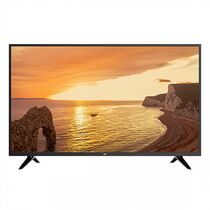 Телевизор 43" BQ 43S05B LED, Smart TV (Андроид), Full HD, 60 Гц, T/ T2/ C, HDMI х2, USB х2, звук 2х8 Вт, чёрный