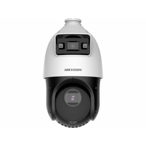 Видеокамера IP 2 Mp уличная Hikvision купольная, f: 2.8 мм/ 4.8 - 120 мм, 1920*1080, ИК: 100 м, LED:30 м, карта до 256 Gb, поворотная (DS-2SE4C225MWG-