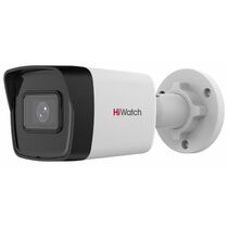 Видеокамера IP 2 Mp уличная HiWatch Ecoline цилиндрическая, f: 2.8 мм, 1920*1080, ИК: 30 м, микрофон (IPC-B020(C) (2.8 mm))