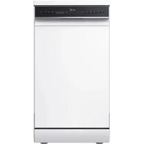 Посудомоечная машина встраиваемая Midea MFD45S150Wi белая (узкая, вместимость - 10 комплектов, расход воды - 8 л)