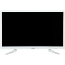 Телевизор 24" Yuno ULX-24TCSW222 LED, Smart TV, HD, 50 Гц, T2/ C/ S2, HDMI х2, USB х2, звук 2х5 Вт, белый
