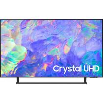 Телевизор 43" Samsung UE43CU8500UXRU Smart TV, 4K Ultra HD, 60 Гц, T2/ C/ S2, HDMI х3, USB х2, звук 2х10 Вт, серый
