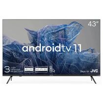 Телевизор 60" Kivi 43U750NB LED, Smart TV (Андроид 11), 4K Ultra HD, 60 Гц, T2/ C, HDMI х4, USB х2, звук 2x12 Вт, чёрный